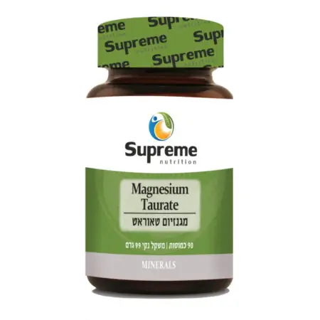 שילוב ייחודי של מגנזיום הקשור לחומצה האמינית טאורין