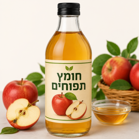 חומץ תפוחים אורגני